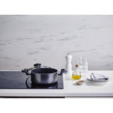 Beka pro induc kookpot - ø 20 cm - met deksel - keramische antikleeflaag - pfas-vrij - geschikt voor inductie - zwart - afbeelding 2