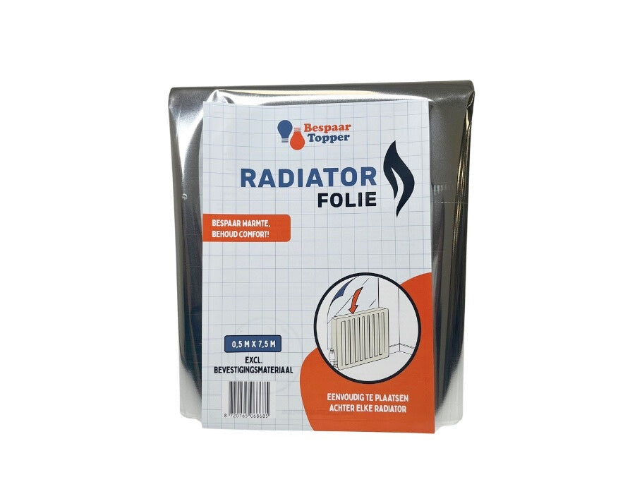 Bespaartopper radiatorfolie - 0,5 x 7,5m