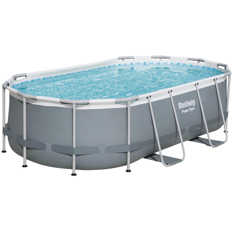 Bestway Power Oval zwembad 427 x 250 x 100 cm