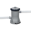 Bestway zwembad steel pro max set rond 366x100 (lichtgrijs, incl. filterpomp (220-240v) + ladder)
