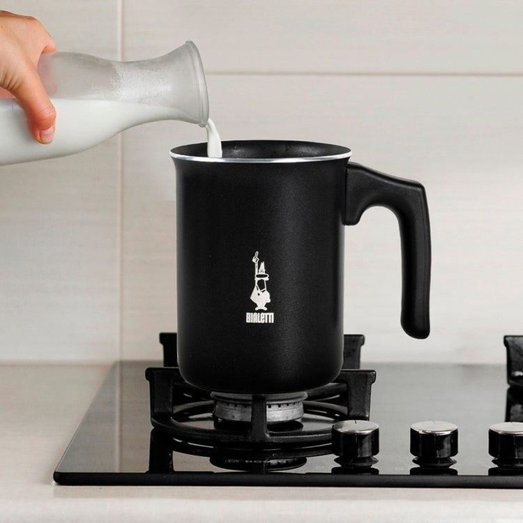 Bialetti tutto crema melkopschuimer (zwart)