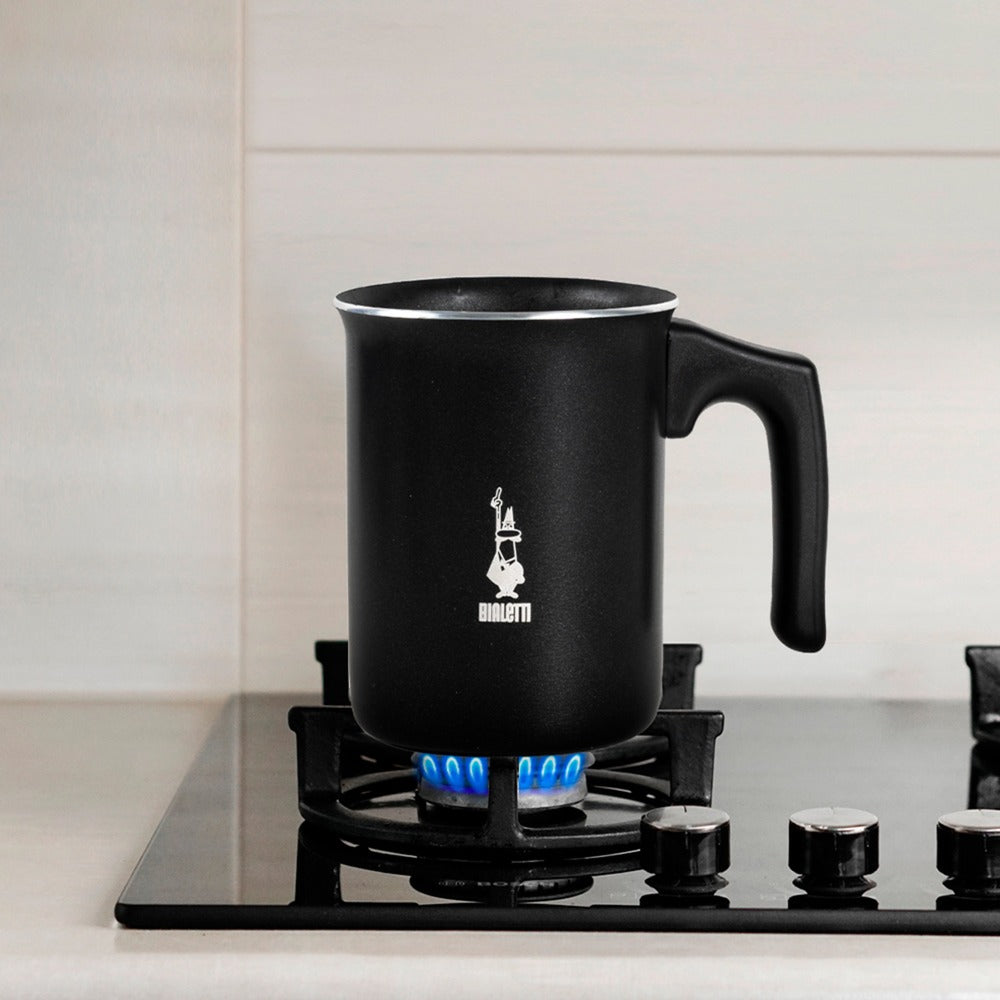 Bialetti tutto crema melkopschuimer (zwart)