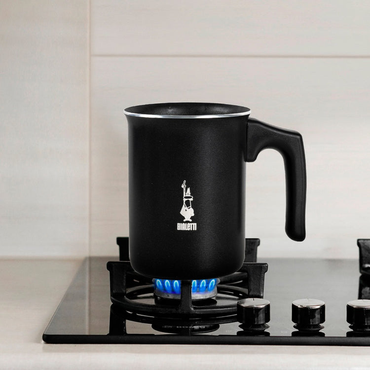 Bialetti tutto crema melkopschuimer (zwart)
