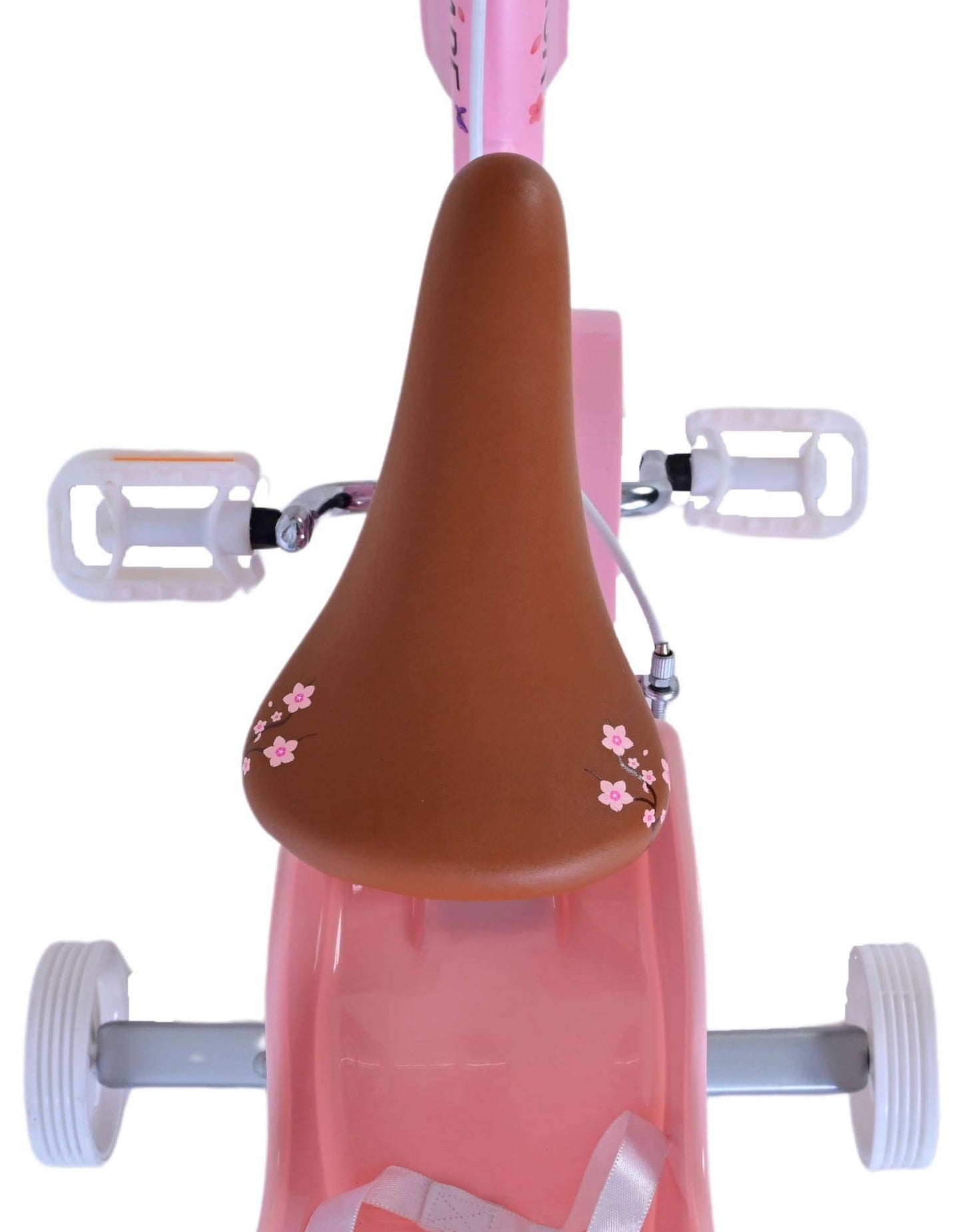 Volare blossom kinderfiets - meisjes - 12 inch - roze - twee handremmen