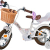Volare blossom kinderfiets - meisjes - 12 inch - wit
