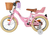 Volare Blossom Kinderfiets Meisjes 14 inch Roze Twee Handremmen - afbeelding 8