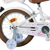 Volare blossom kinderfiets - meisjes - 16 inch - wit - twee handremmen