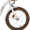 Volare blossom kinderfiets - meisjes - 16 inch - wit - twee handremmen