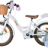 Volare blossom kinderfiets - meisjes - 16 inch - wit - twee handremmen