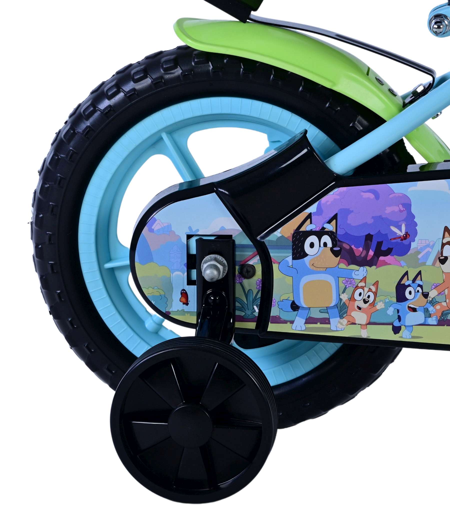 Bluey kinderfiets - jongens - mag wheels - 12 inch - blauw