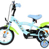 Bluey kinderfiets - uni- 12 inch - blauw