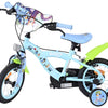 Bluey kinderfiets 12 inch - lichtblauw - twee handremmen