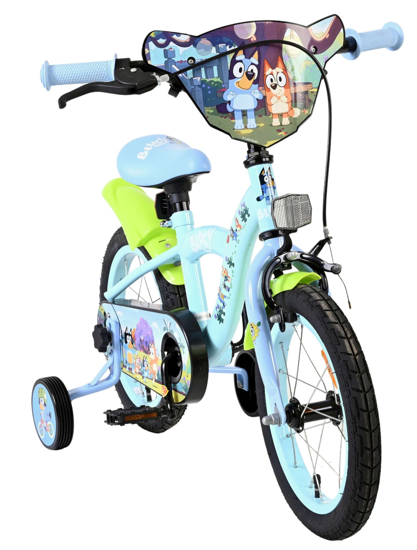 Bluey kinderfiets - 14 inch - lichtblauw