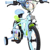 Bluey kinderfiets - 14 inch - lichtblauw - twee handremmen