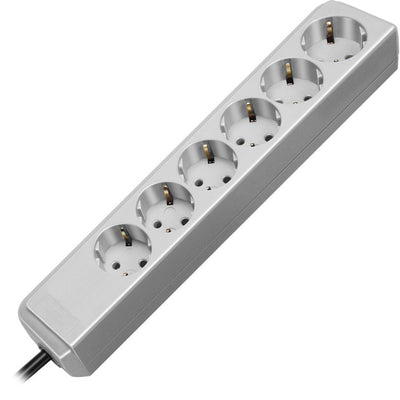 Brennenstuhl eco-line stekkerdoos 6x stekkerdoos (wit, 1159420015, voor 6 stekkers)