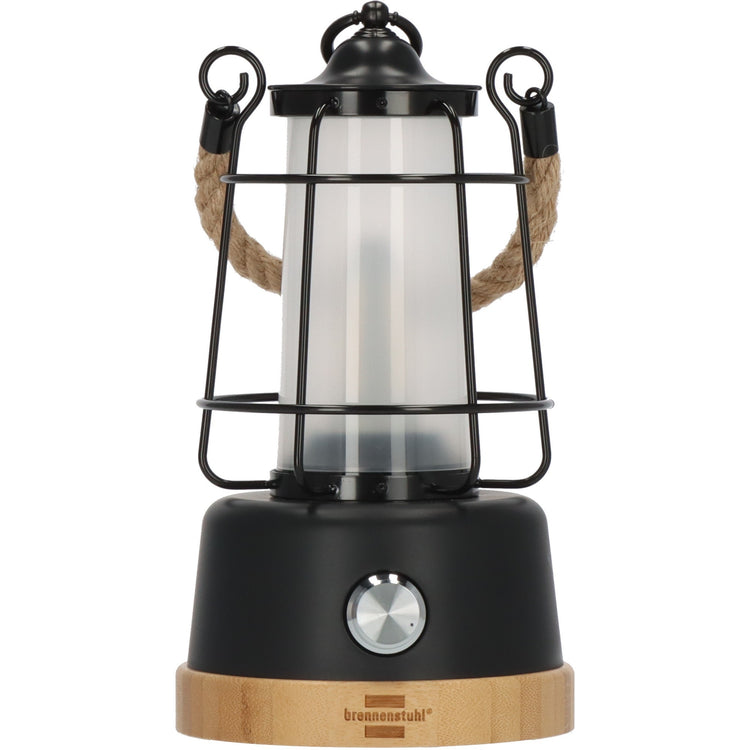 Brennenstuhl Oplaadbare campinglamp CAL 1 met henneptouw en bam