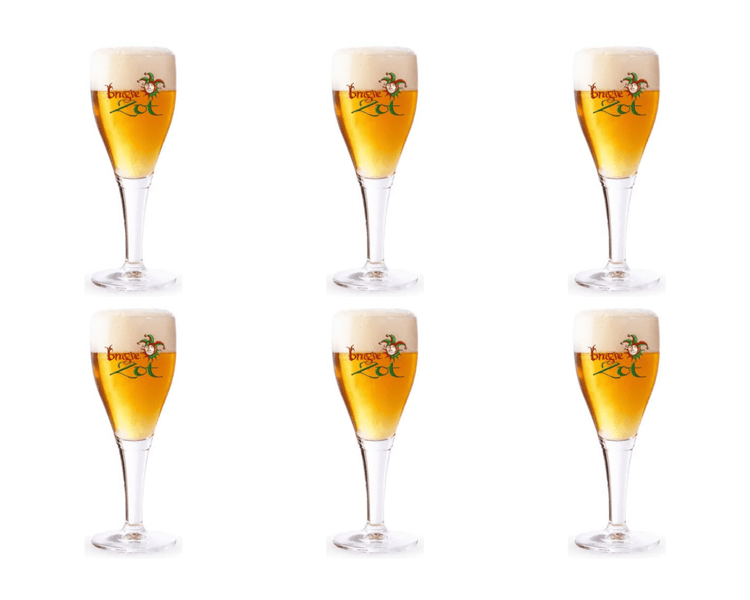 Brugse zot glas (6x 33cl)