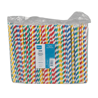 Depa buigrietje assorti papier fsc 6x220 mm (500 stuks)