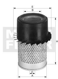Mann-filter mann luchtfilter