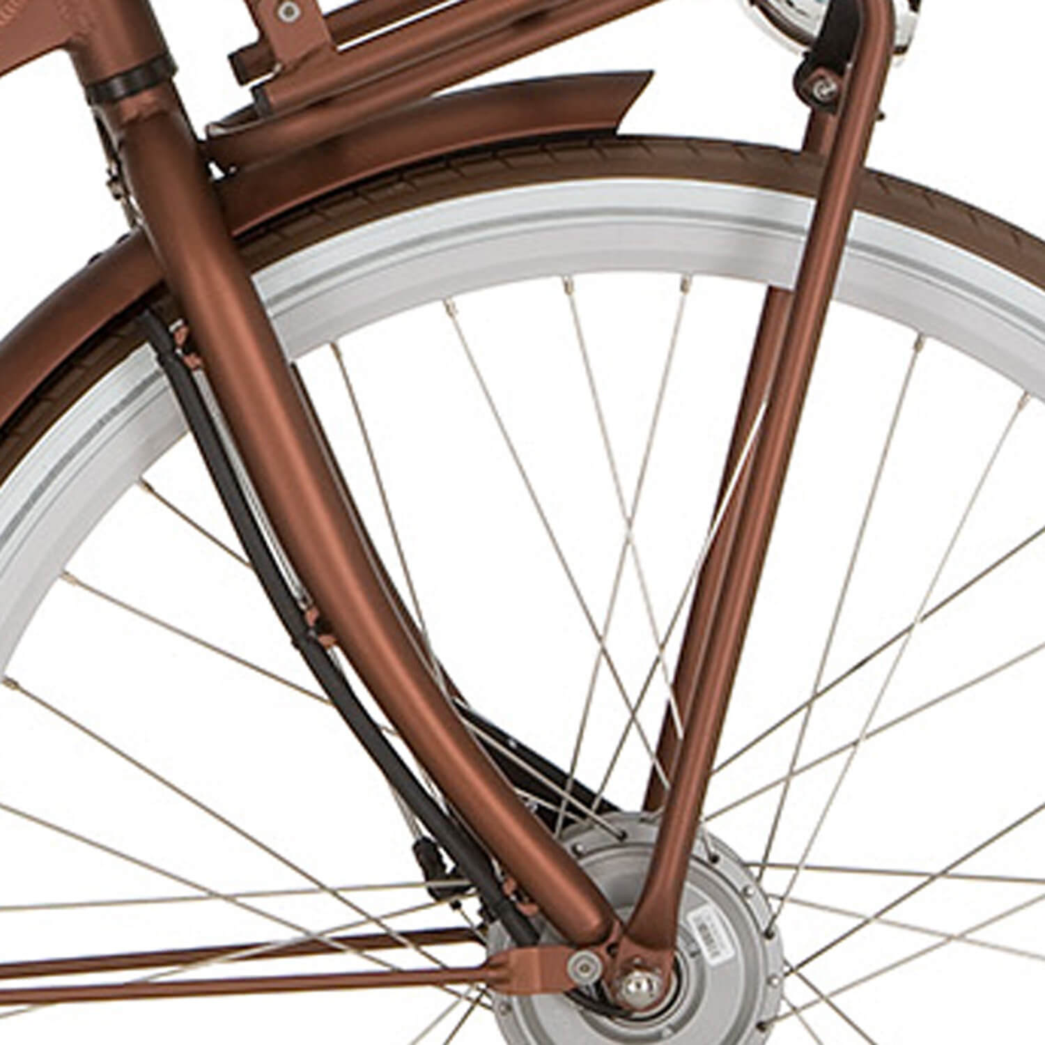 Cortina voorvork E-U4 D FM sparkle brown matt