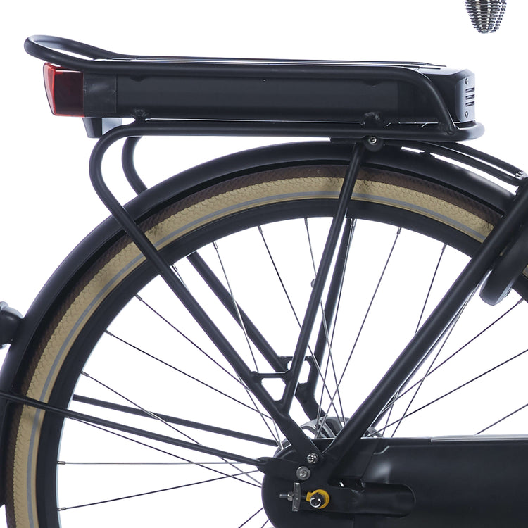 Cortina achterdrager E-U4 Bafang jet black matt