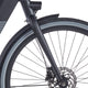 Cortina voorvork E-Blau DB jet black matt