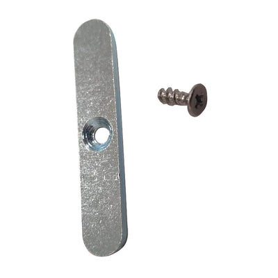 Cortina strip met schroef tbv accu kap e-common int.