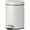 Pedaalemmer set van 2 stuks 3l-12l crème