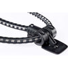 Cortina snelbinder jakarta 62 cm zwart antraciet