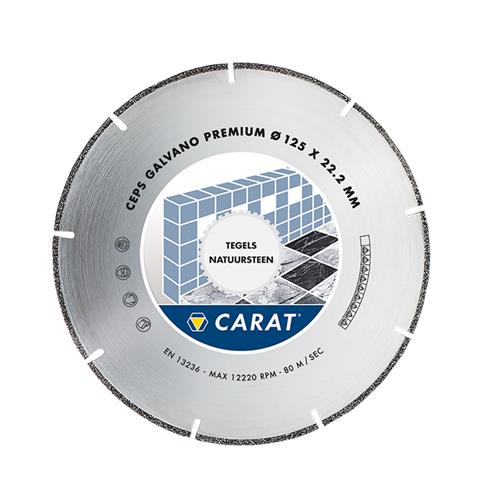 Carat diamantzaagblad 100x22.2 galvano