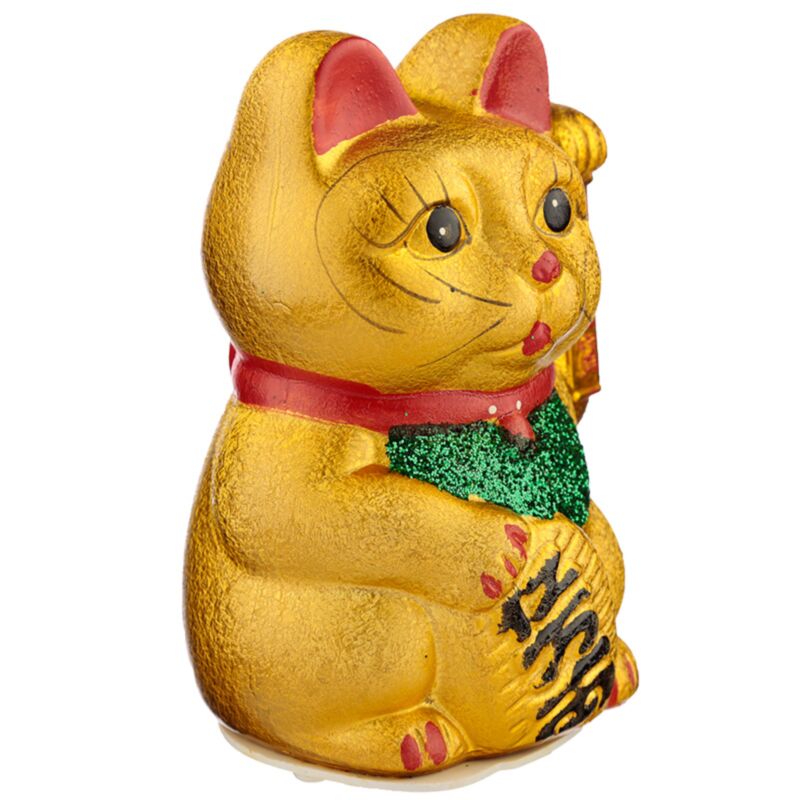 Open ogen 17cm maneki neko gelukskat