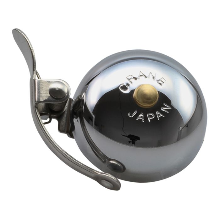 Crane mini suzu bell (headset) - chrome plated