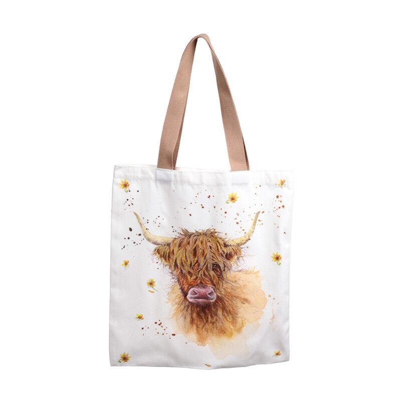 Jan pashley highland koe polykatoen tas