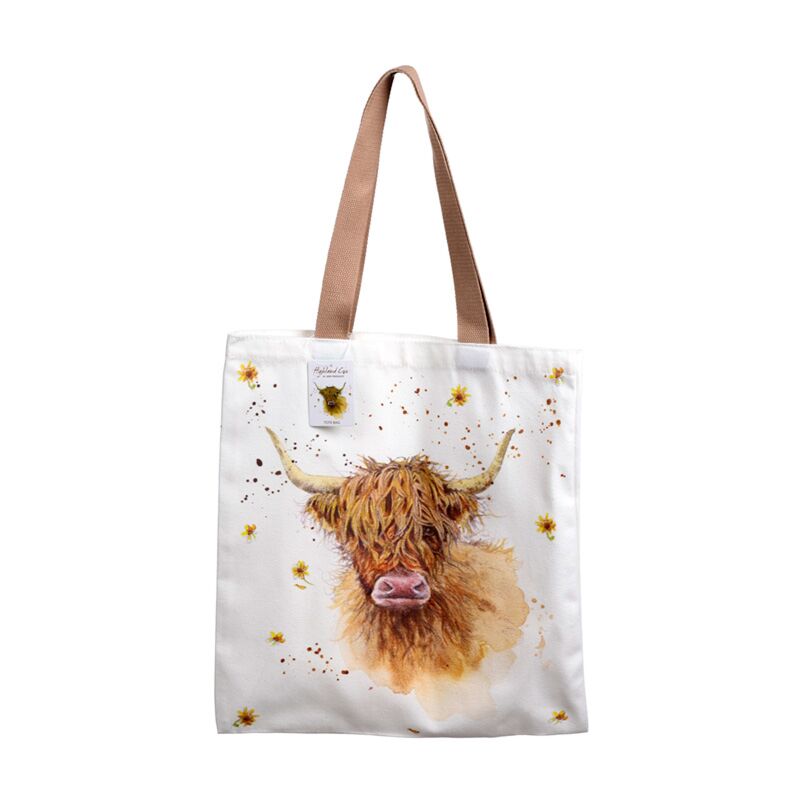 Jan pashley highland koe polykatoen tas