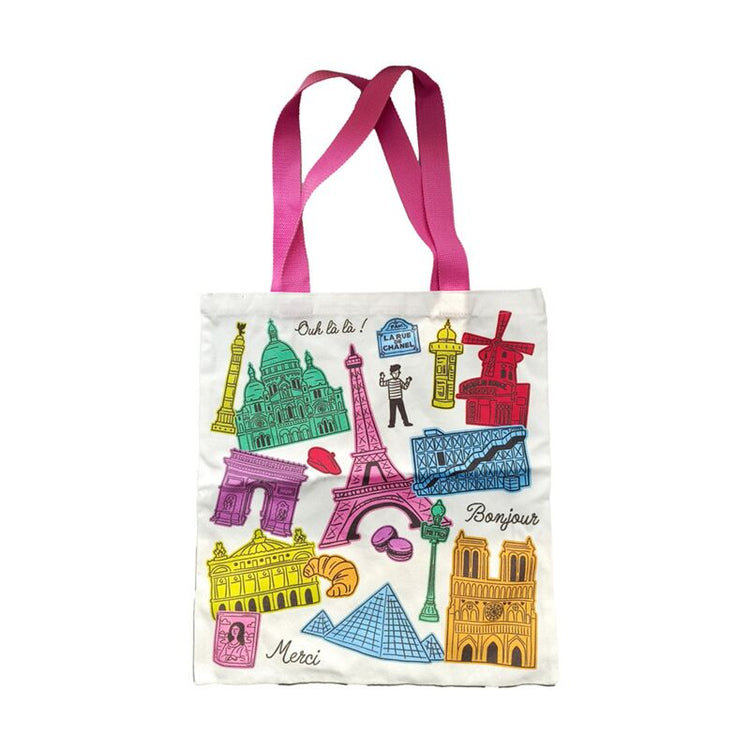 Je t'aime paris herbruikbare polykatoen tas