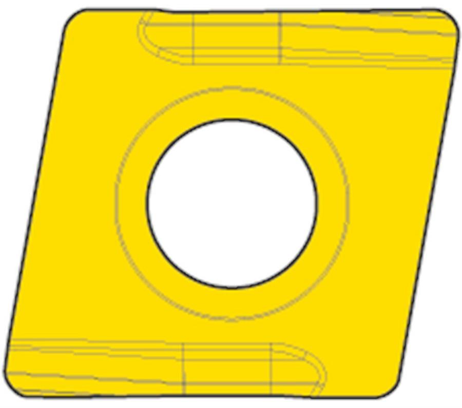 Pramet draaiwisselplaat t0315 | 10 stuks