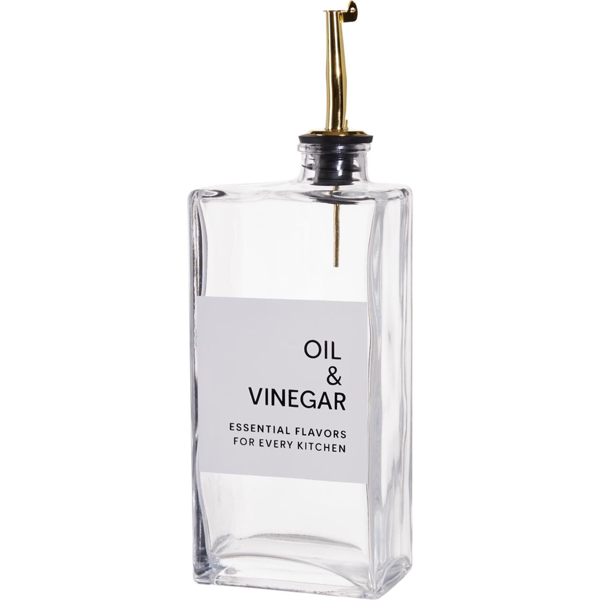 Excellent houseware olie azijnfles glas 500ml