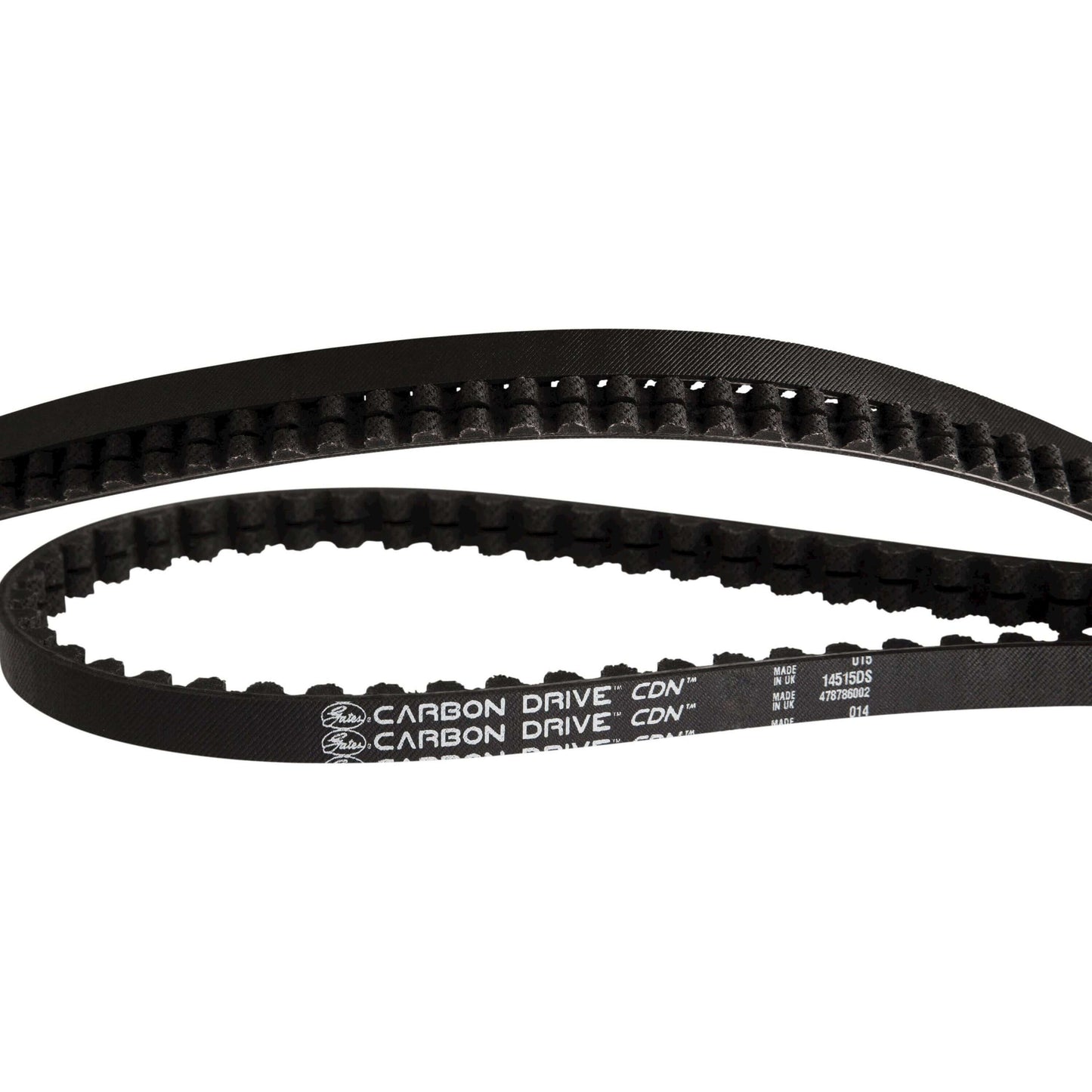 Gates cdn belt carbon drive 118 tands zwart