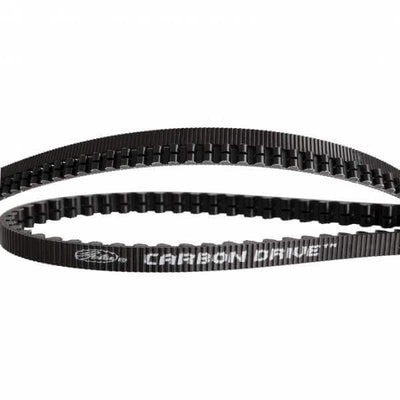 Gates cdx belt carbon drive 118 tands zwart