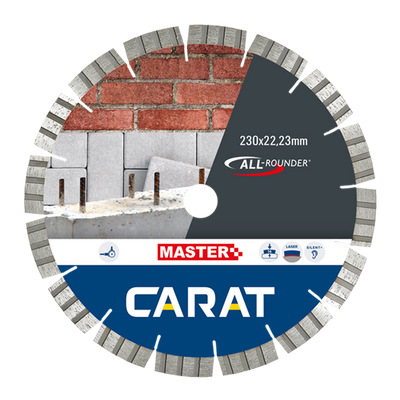 Carat diamantzaagblad 230x22.2 allrounder