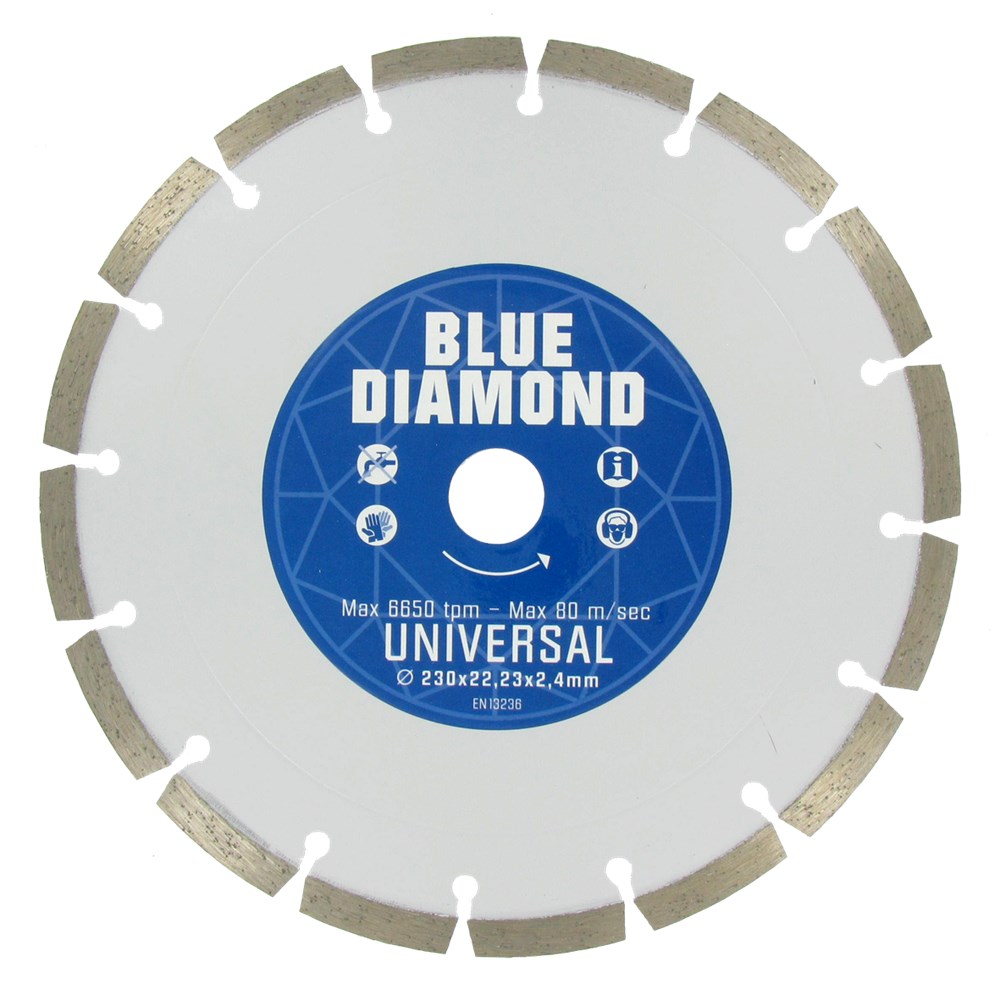 Carat diamantzaagblad ø150 blue diamond universeel