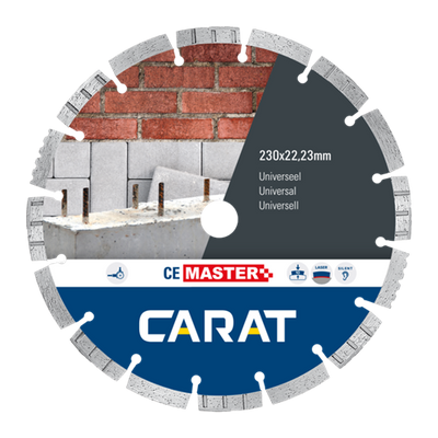 Carat diamantzaagblad 230 x22.23 universeel ce master