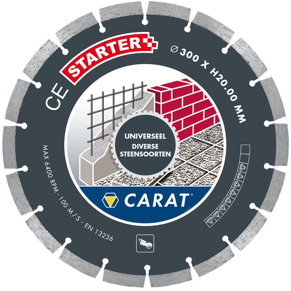 Carat diamantzaagblad ø400 ce starter universeel