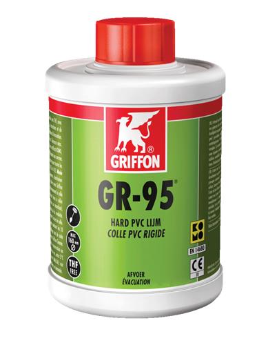 Bison griffon hard pvc-lijm gr-95 250ml