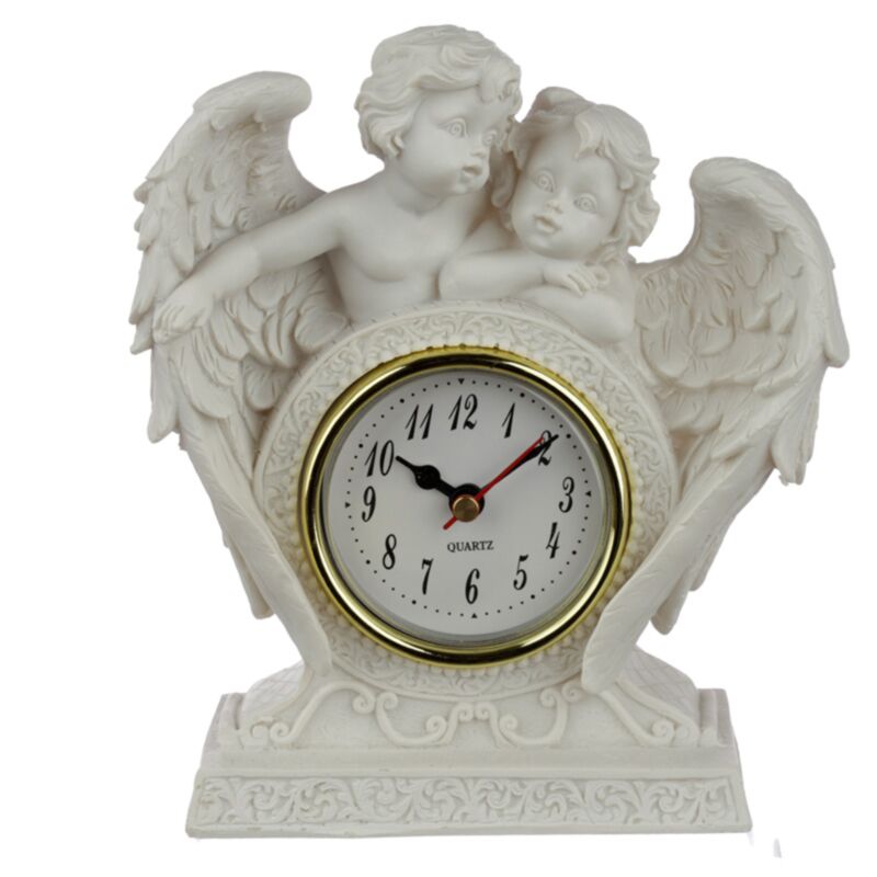 Peace of heaven endless love cherubijn mantel klok