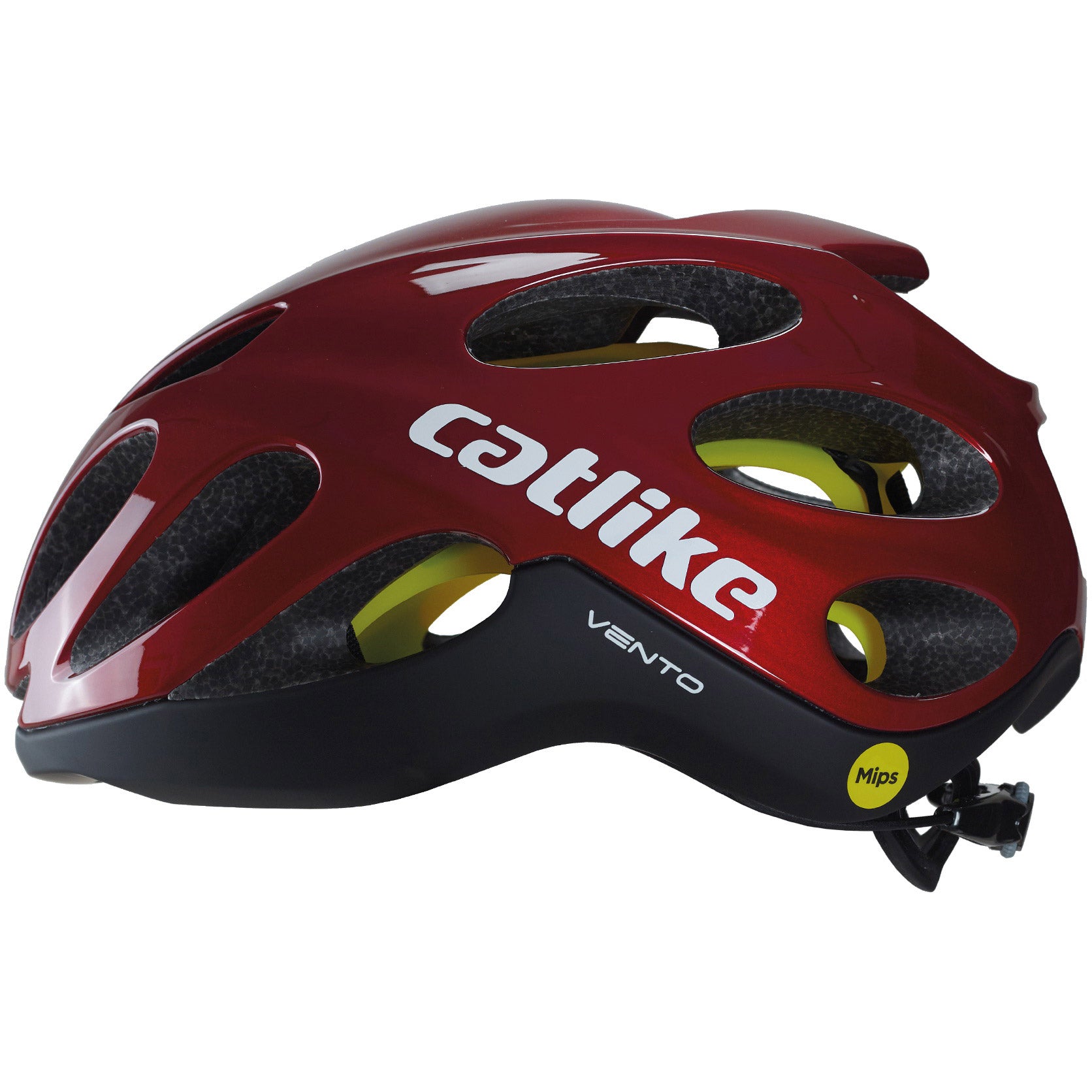 Catlike racehelm vento mips maat m 55-57cm red metallic