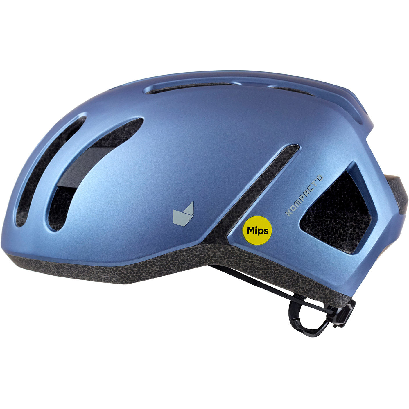 Buzaglo catlike urban helm kompact'o ii maat m metallic mat blauw