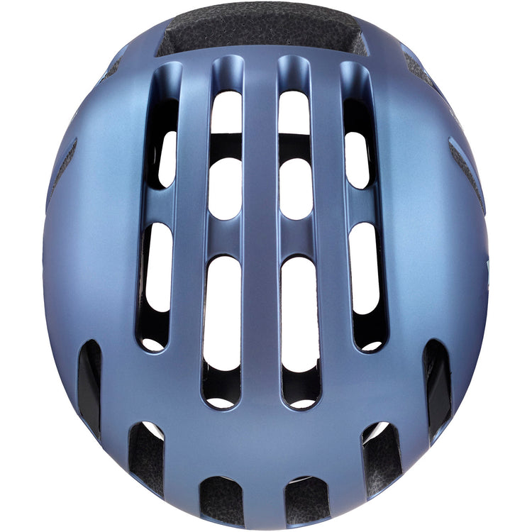 Catlike urban helm kompact'o ii maat m metallic mat blauw