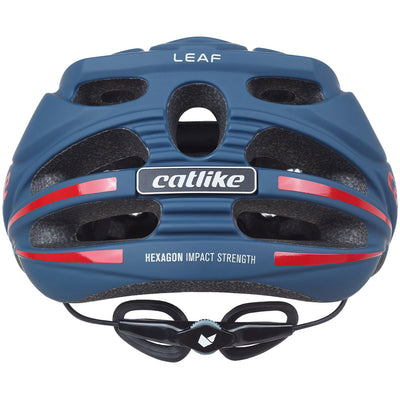 Buzaglo catlike mtb helm leaf maat l 58-60cm majolica blue