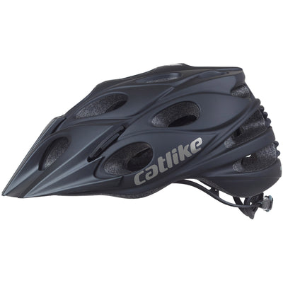 Buzaglo catlike mtb helm leaf maat l 58-60cm carbon black